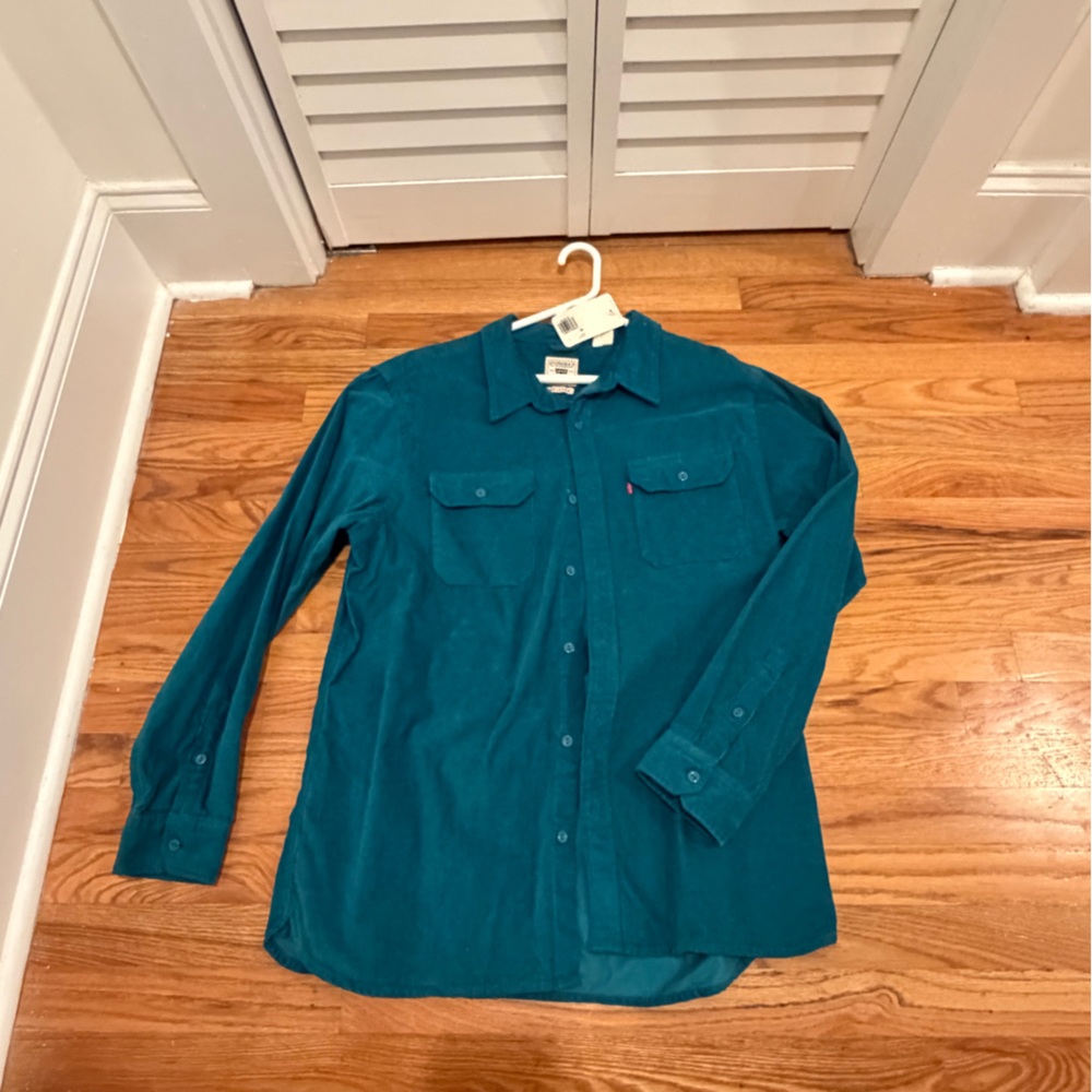 Levi's Teal Shirt Jacket for Men